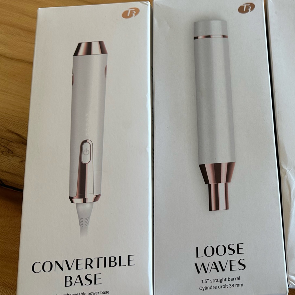 T3 CONVERTIBLE COLLECTION KIT WITH LOOSE WAVES INTERCHANGEABLE BARREL